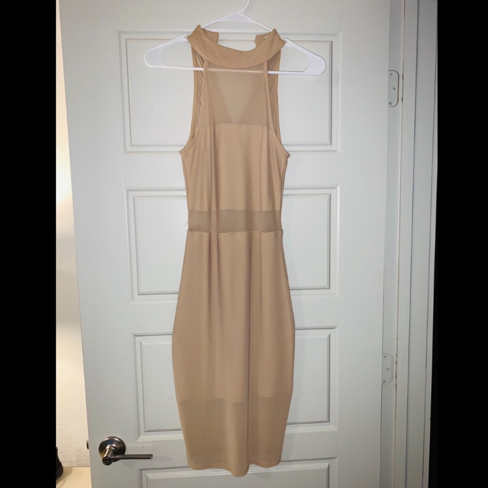 Nude dress